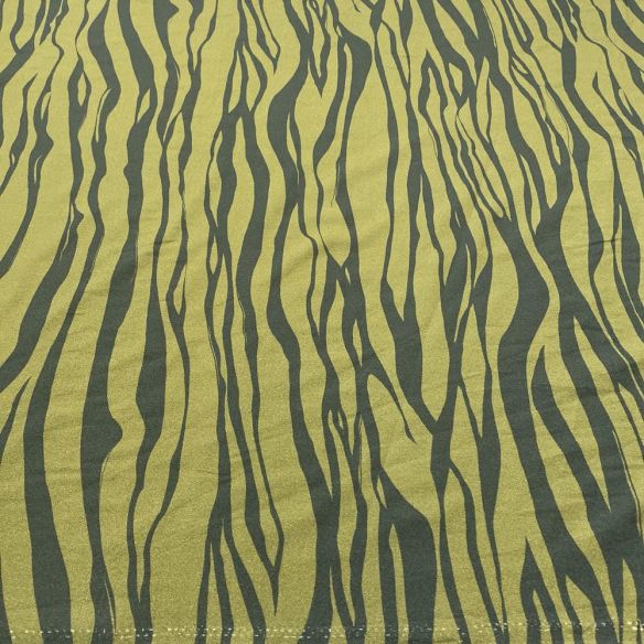 Tecido Viscose Estampada Swirls Verde • Luema Tecidos