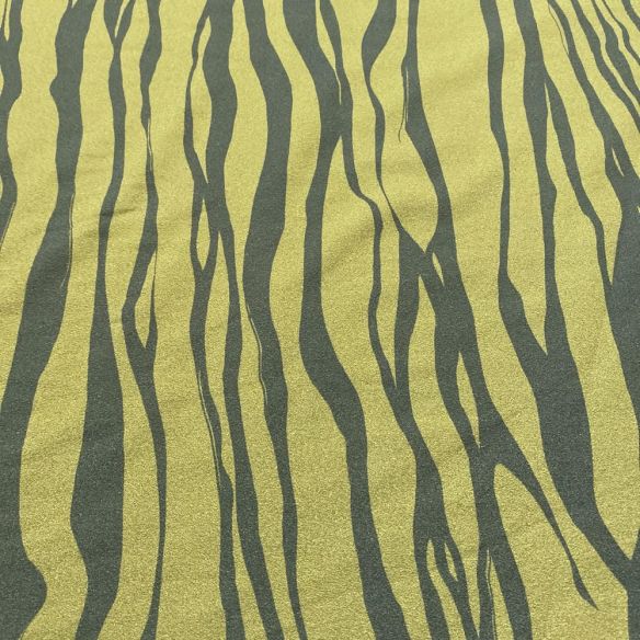 Tecido Viscose Estampada Swirls Verde • Luema Tecidos