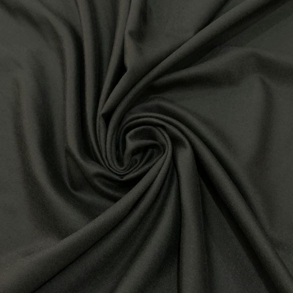 Tecido Lã Pura Fria Classic Flanel Preto • Luema Tecidos