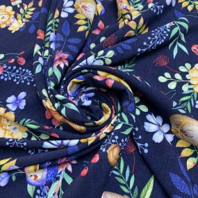 Tecido Viscose Estampada Happy Animals Tecido Viscose Estampada Happy Animals • Luema Tecidos