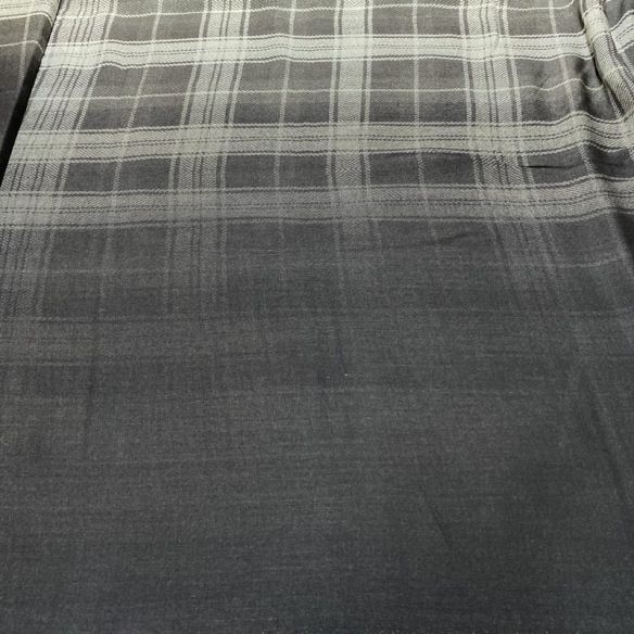 Tecido Viscose Xadrez Barrado Preto e Branco • Luema Tecidos