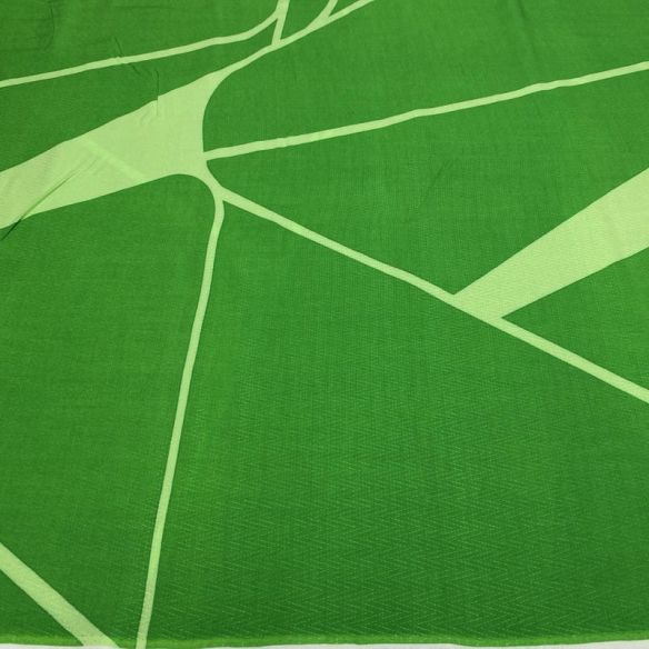 Tecido Viscose Jacquard Riscas Verde • Luema Tecidos