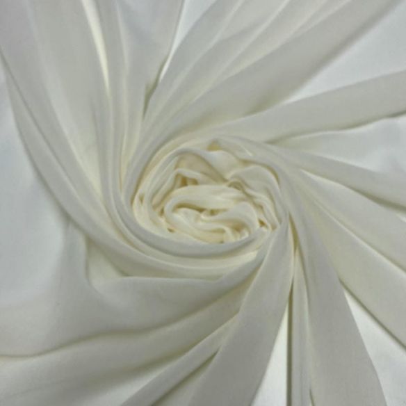 Tecido Musseline Liso Off White • Luema Tecidos