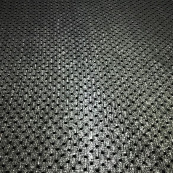 Tecido Musseline Liso Preto Poá • Luema Tecidos