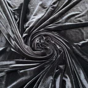 Tecido Veludo Alemão Preto Tecido Veludo Alemão Preto • Luema Tecidos