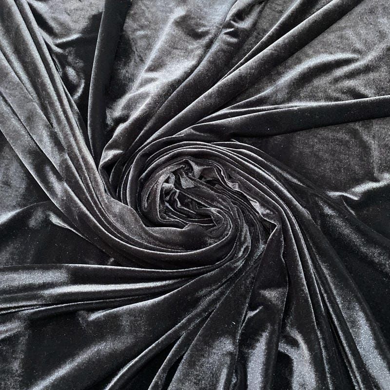 Tecido Veludo Alemão Preto