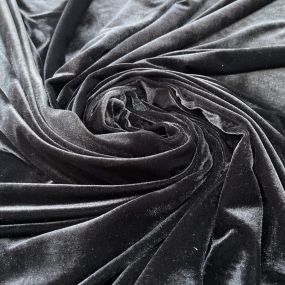 Tecido Veludo Alemão Preto Tecido Veludo Alemão Preto • Luema Tecidos 2