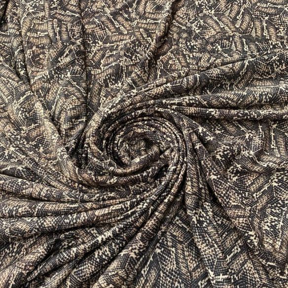 Tecido Liganete Estampada Snake Square • Luema Tecidos