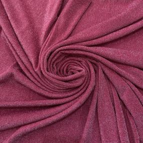 Tecido Malha Lurex Liso Rosa Chiclete Tecido Malha Lurex Liso Rosa Chiclete • Luema Tecidos