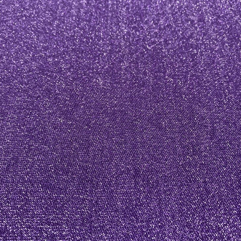 Tecido Malha Lurex Liso Roxo Candy • Luema Tecidos