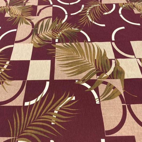 Tecido Viscolycra Estampada Quadros e Folhagens • Luema Tecidos