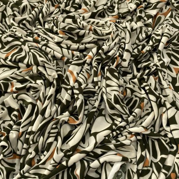 Tecido Liganete Estampada Floral Abs • Luema Tecidos