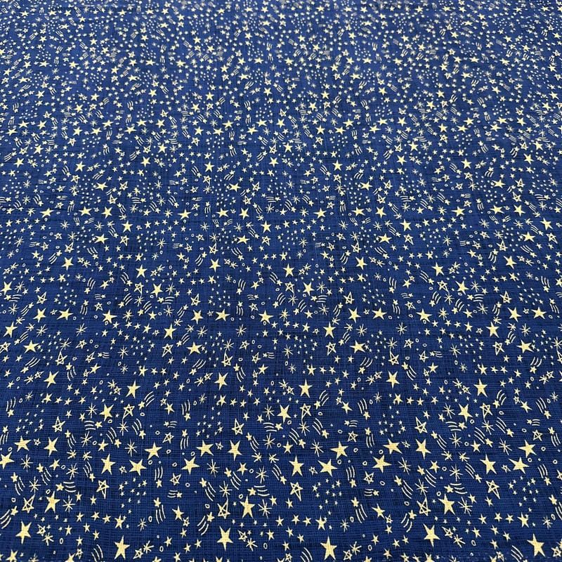 Tecido Viscolinho Estampado Constelação Noturna • Luema Tecidos