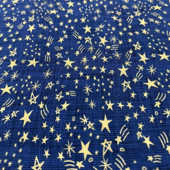 Tecido Viscolinho Estampado Constelação Noturna • Luema Tecidos