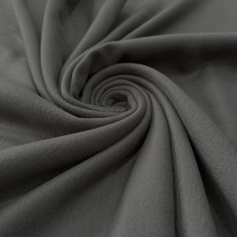 Tecido Lã Batida Cinza • Luema Tecidos