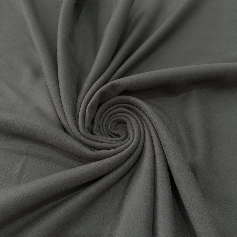 Tecido Lã Batida Cinza • Luema Tecidos