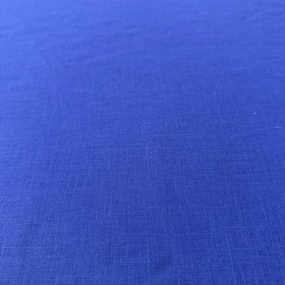 Tecido Linho Puro Azul Royal • Luema Tecidos Tecido Linho Puro Azul Royal • Luema Tecidos