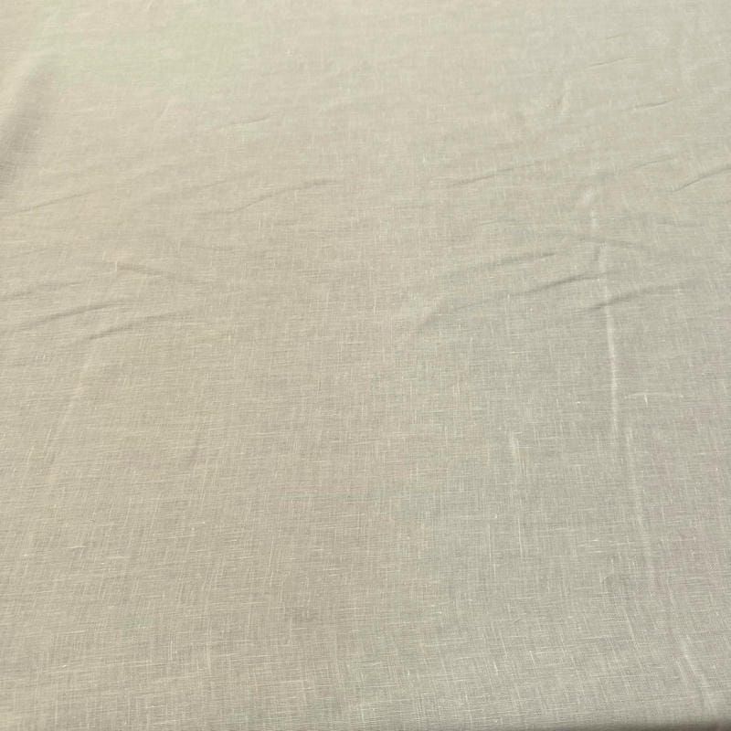 Tecido Linho Puro Off White