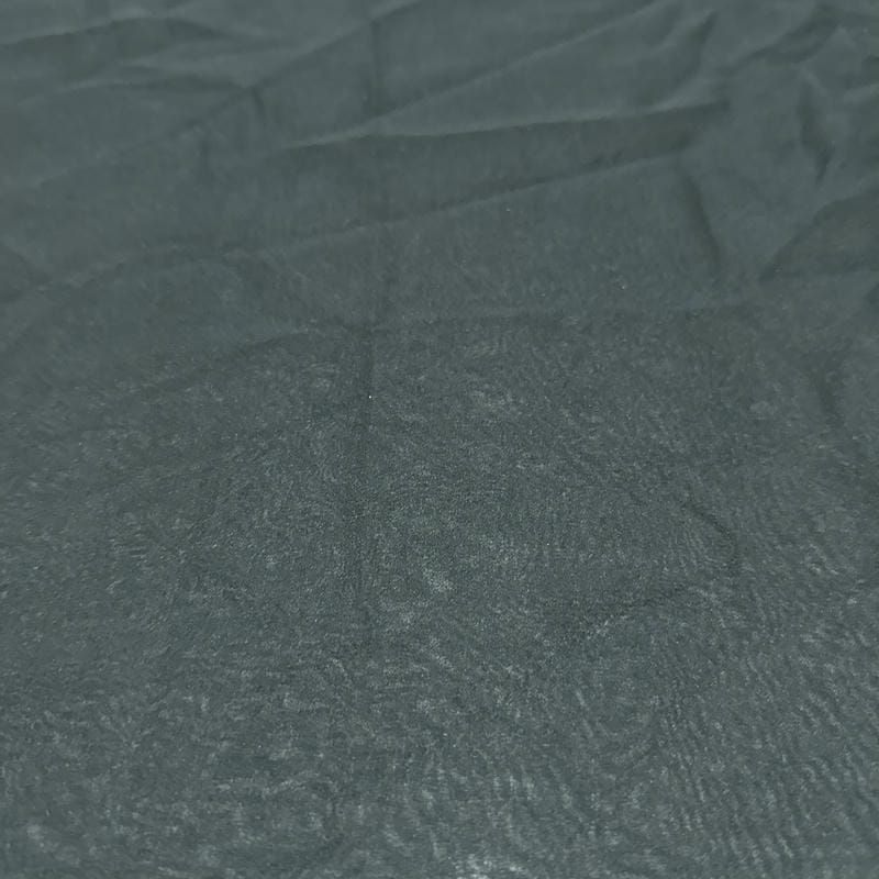 Retalho Musseline Seda Pura Preto - 1,10 metros - REF-2658 • Luema