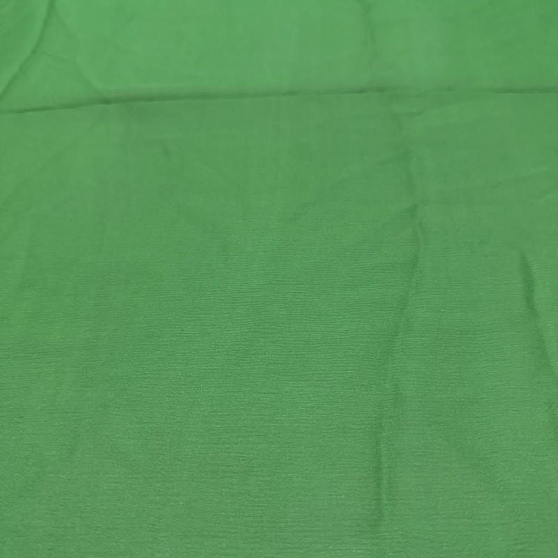 Retalho Palha Seda Pura Esmeralda - (tamanho) - REF-2656 • Luema