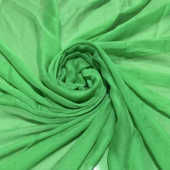 Retalho Palha Seda Pura Esmeralda - (tamanho) - REF-2656 • Luema