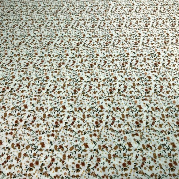 Tecido Viscolinho Estampado Campo Doce Primavera • Luema Tecidos