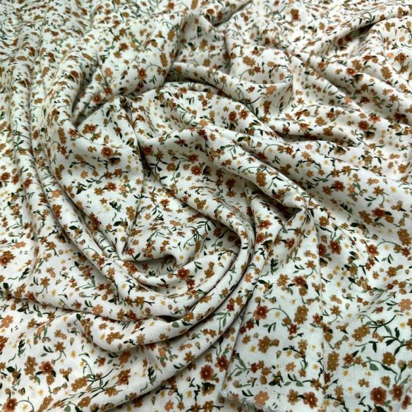 Tecido Viscolinho Estampado Campo Doce Primavera • Luema Tecidos