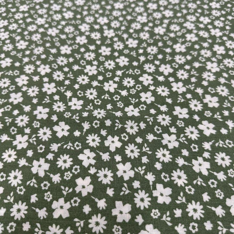 Retalho Viscolinho Estampado - 1,40 metros - REF • 2728 • Luema Tecidos