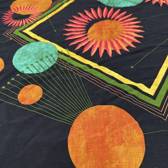 Retalho Viscolinho Estampado - 1,20 metros - REF • 2724 • Luema Tecidos