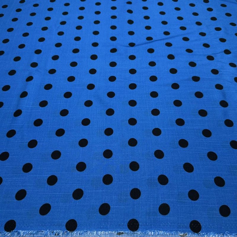 Retalho Viscolinho Estampado - 1,20 metros - REF • 2711 • Luema Tecidos