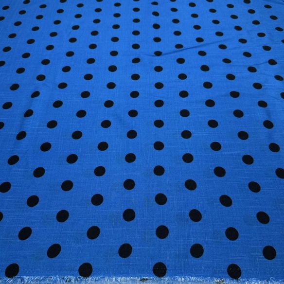 Retalho Viscolinho Estampado - 1,20 metros - REF • 2711 • Luema Tecidos