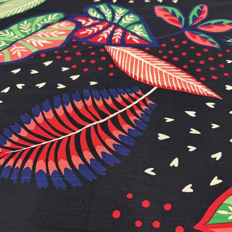 Retalho Viscolinho Estampado - 2,00 metros - REF • 2708 • Luema Tecidos