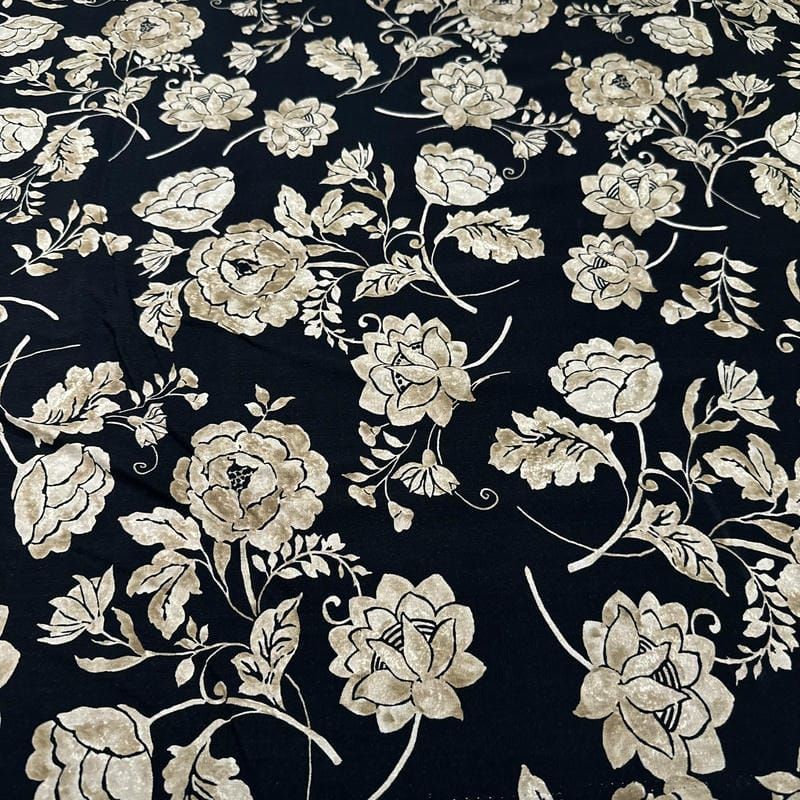 Retalho Viscolinho Estampado - 1,50 metros - REF • 2701 • Luema Tecidos