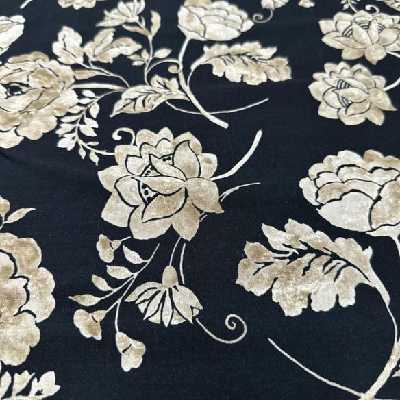 Retalho Viscolinho Estampado - 1,50 metros - REF • 2701 • Luema Tecidos