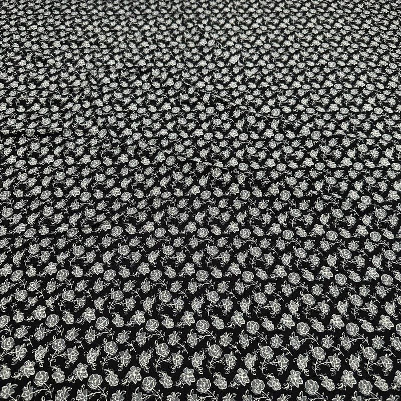 Retalho Viscolinho Estampado - 1,30 metros - REF • 2699 • Luema Tecidos