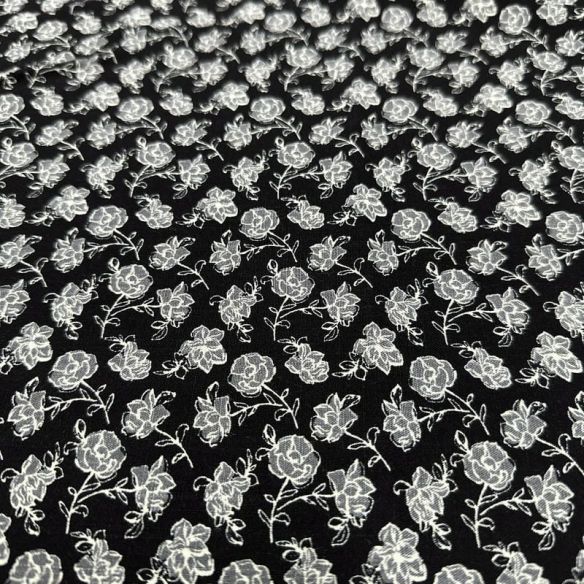 Retalho Viscolinho Estampado - 1,30 metros - REF • 2699 • Luema Tecidos