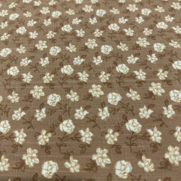 Retalho Viscolinho Estampado - 1,00 metros - REF • 2732 • Luema Tecidos