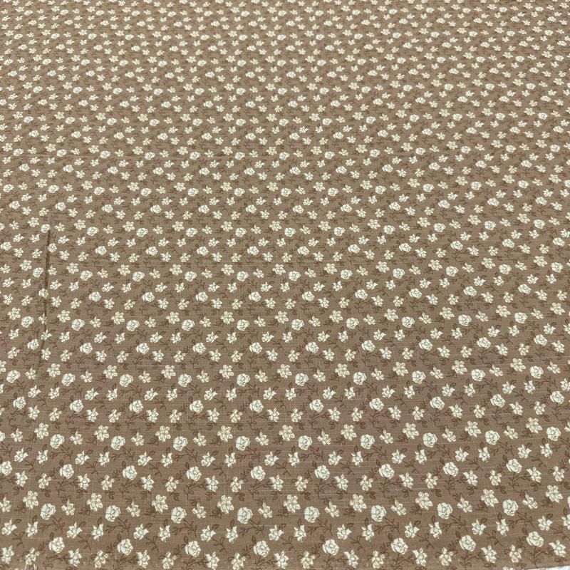 Retalho Viscolinho Estampado - 1,00 metros - REF • 2732 • Luema Tecidos