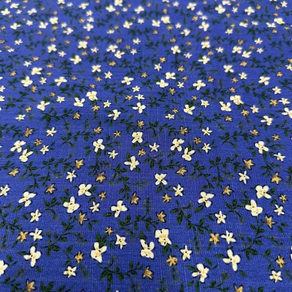 Kit 3 Retalhos de Viscolinho Estampado 70cm - REF • 2735 • Luema Tecidos