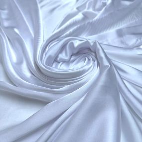 Tecido Cetim Toque de Seda Branco • Luema Tecidos 2