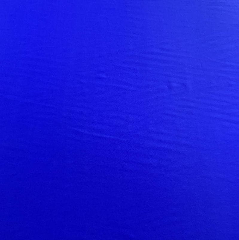 Tecido Crepe de Chine Seda Pura Liso Azul Royal • Luema Tecidos