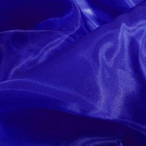 Tecido Organza Cristal Azul Royal Tecido Organza Cristal Azul Royal • Luema Tecidos