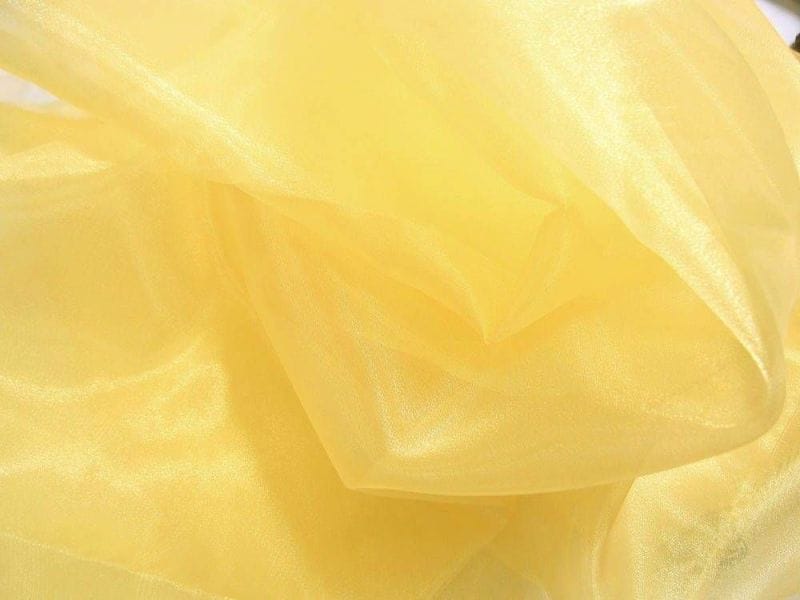 Tecido Organza Cristal Dourado • Luema Tecidos Tecido Organza Cristal Dourado • Luema Tecidos