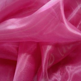 Tecido Organza Cristal Rosa Pink Tecido Organza Cristal Rosa Pink • Luema Tecidos