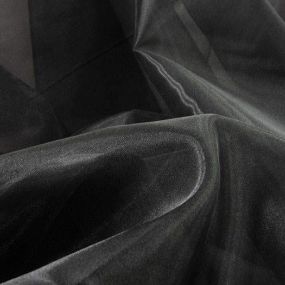 Tecido Organza Cristal Preto Tecido Organza Cristal Preto • Luema Tecidos