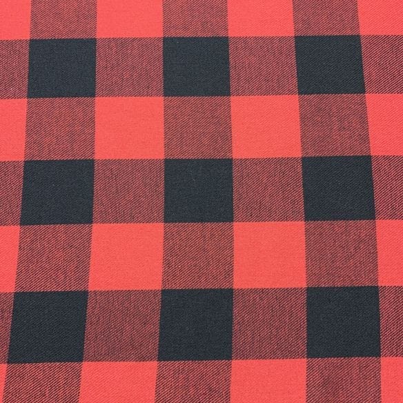 Tecido Flanela Xadrez Vermelho e Preto • Luema Tecidos Tecido Flanela Xadrez Vermelho e Preto • Luema Tecidos