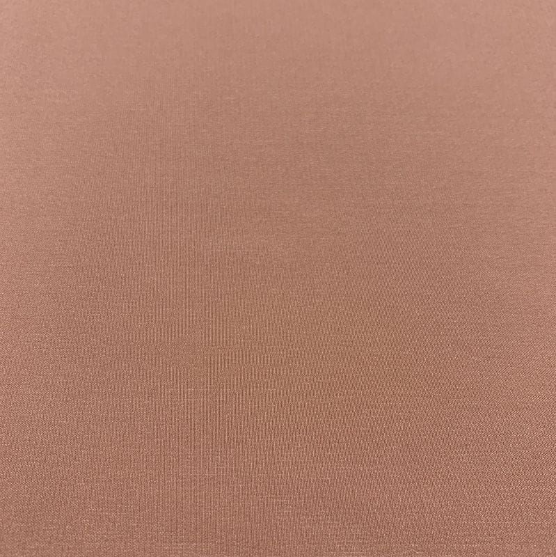 Tecido Crepe de Chine Seda Pura Liso Rosa Nude • Luema Tecidos