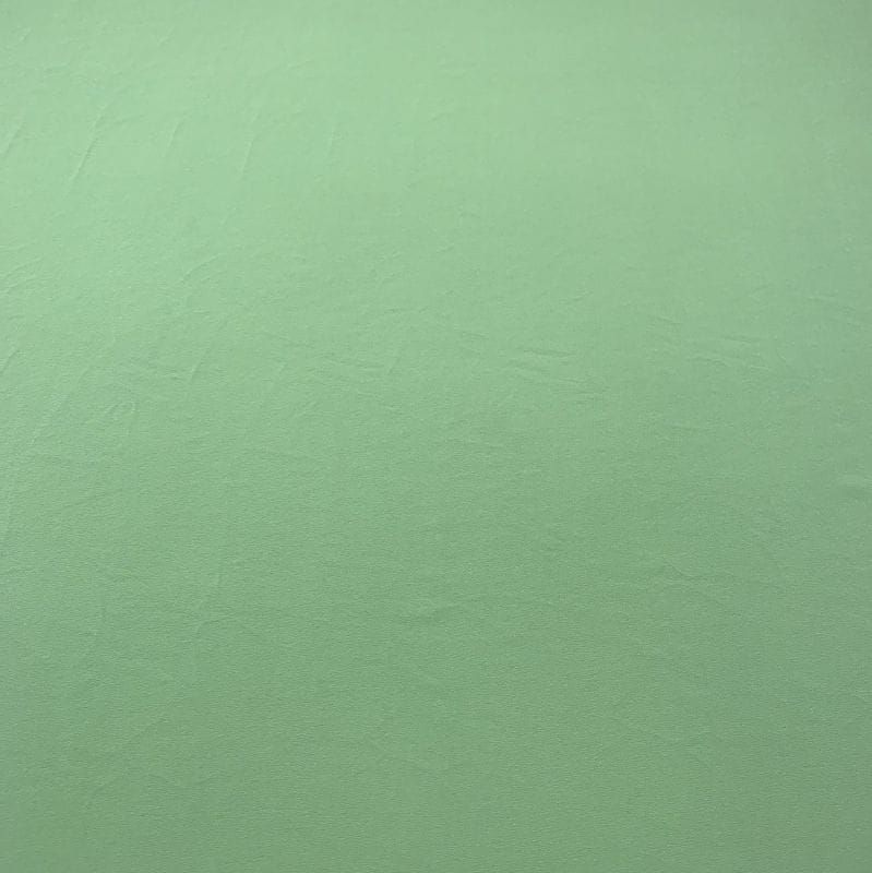 Tecido Crepe de Chine Seda Pura Liso Verde Oliva • Luema Tecidos