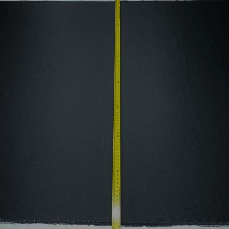 Tecido Cetim de Seda Pura Preto 90cm • Luema Tecidos