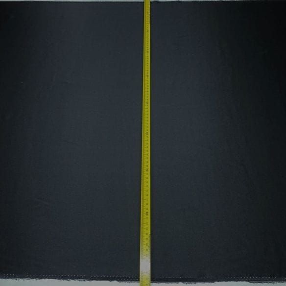 Tecido Cetim de Seda Pura Preto 90cm • Luema Tecidos